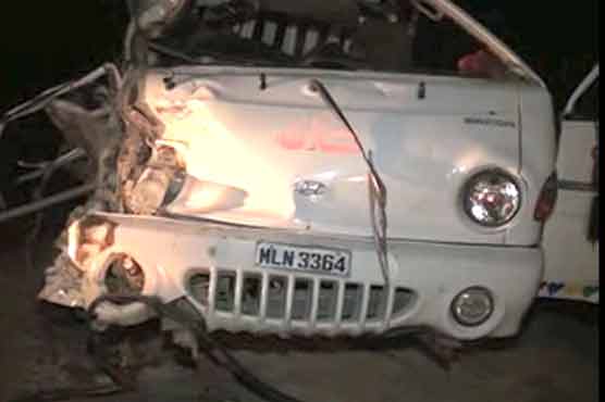 Multan: Four killed in road mishap 