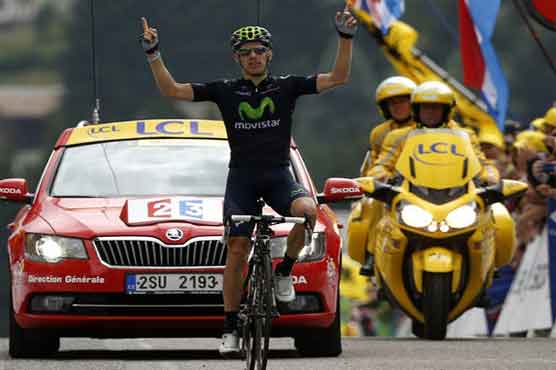 Rui Costa wins 19th stage of Tour de France