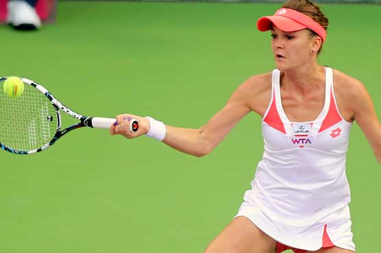 Top-seeded Radwanska reaches Stanford quarters 