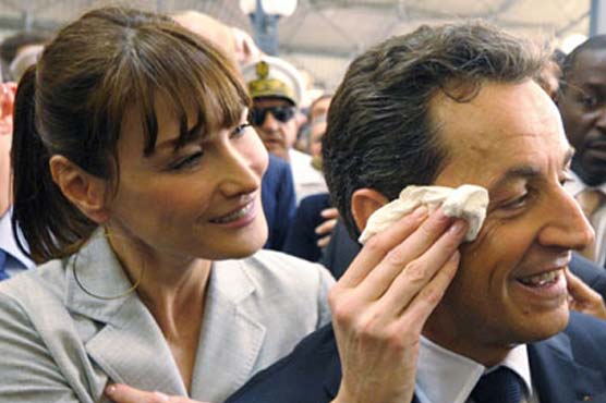 Bruni-Sarkozy under fire over cost of website