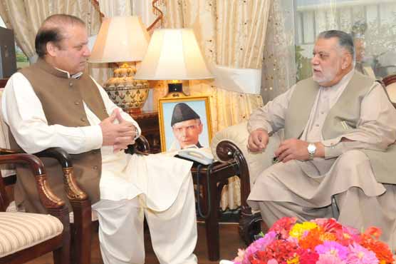 Nawaz, Jamali discuss Balochistan situation