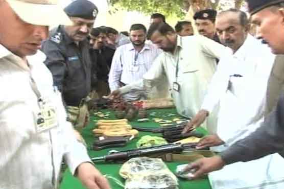 Police seize three suicide vests in Faisalabad 