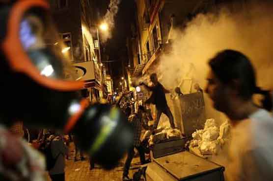 Europe urges Turkey to avoid violence against protestors