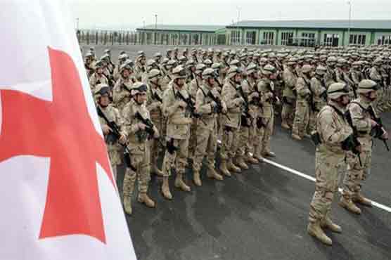 Blast kills 7 Georgian soldiers in Afghanistan