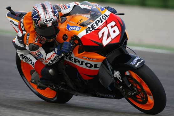Pedrosa wins pole at Catalonia GP with record lap