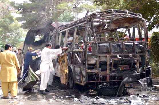 Female suicide bomber attacked women varsity bus  