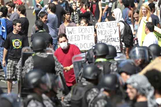Countrywide protests in Brazil against economic oppression