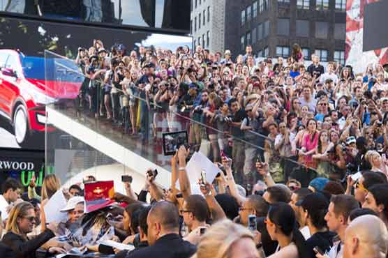 'World War Z' draws massive crowd in NYC