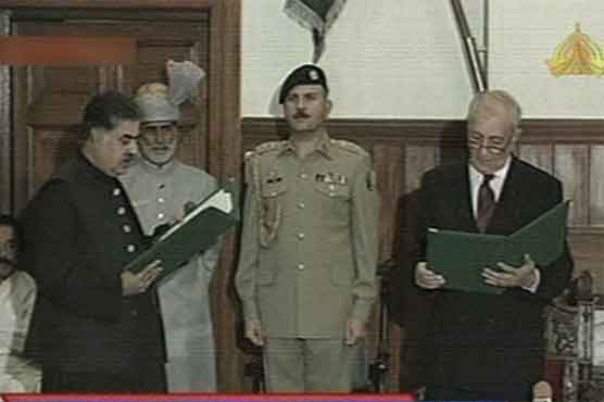Three-member Balochistan cabinet takes oath