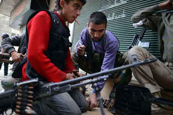 Syrian rebel commander says they have new weapons