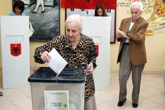Albania votes in parliamentary election