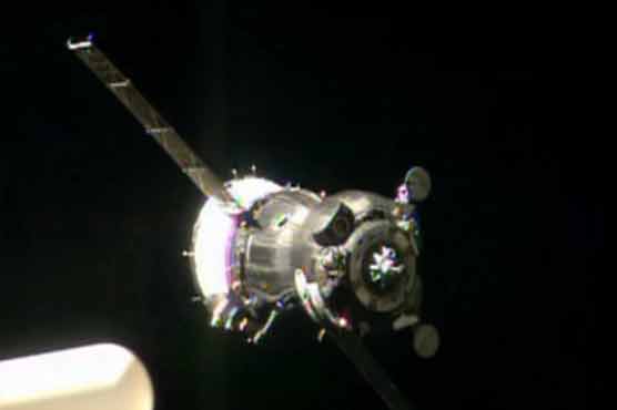 Russian astronauts take spacewalk at space station