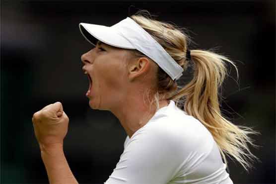Sharapova beats Mladenovic in Wimbledon's 1st Rd