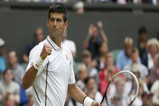 Djokovic eases into 2nd round at Wimbledon