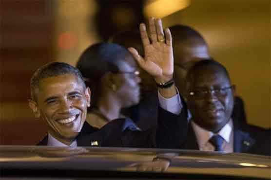 Obama sees hopeful democratic example in Senegal