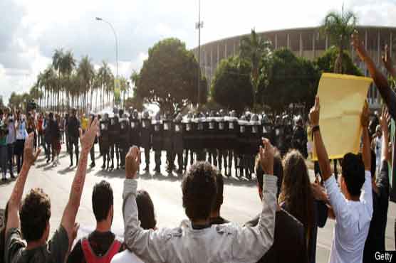 More than 50 journalists hurt in Brazil protests