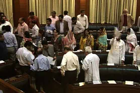 Opposition stages walkout as Sindh Assembly approves budget