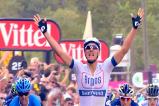 Marcel Kittel wins 1st stage of Tour de France