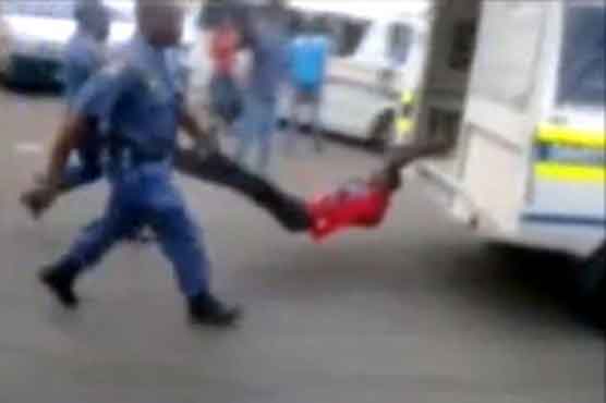 S Africa: 8 cops suspended over killing driver