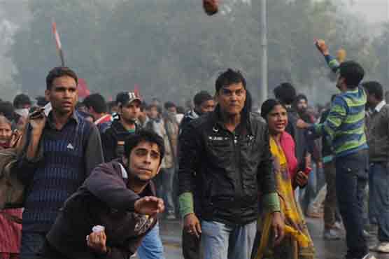 Protesters clashes with police over assault on Indian girl