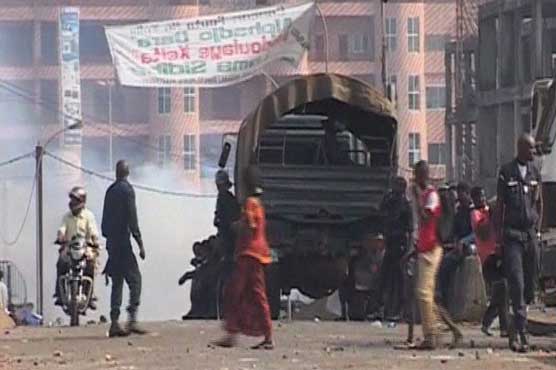 Clashes erupt in Guinea before elections