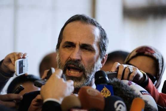 Syria opposition chief makes first Aleppo visit: source 