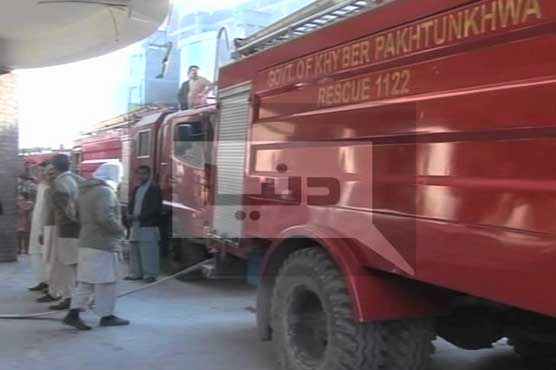 Fire erupts in ward of Peshawar's Lady Reading Hospital, nurse injured