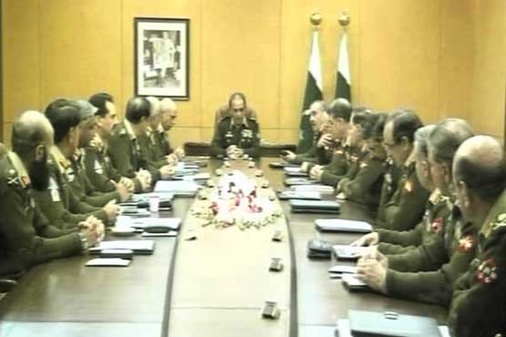 Kayani to chair Corp Commanders meeting today