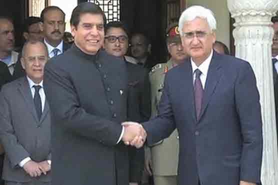 Indian FM hosts luncheon for PM Ashraf