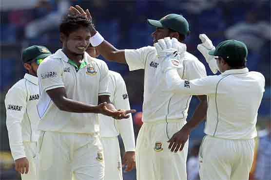 Sri Lanka declares on 570-4 against Bangladesh 