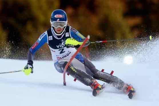  Maze wins WCup slalom to take lead from Shiffrin