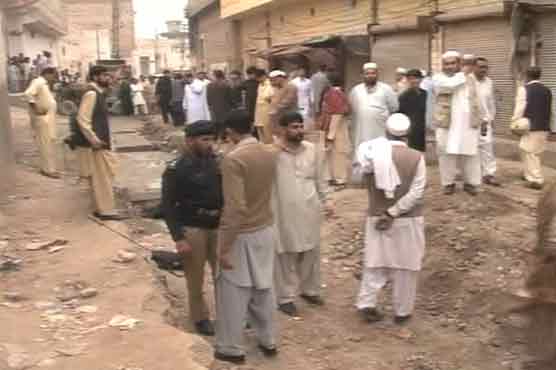 Blast near KPK Info Minister's house injures seven