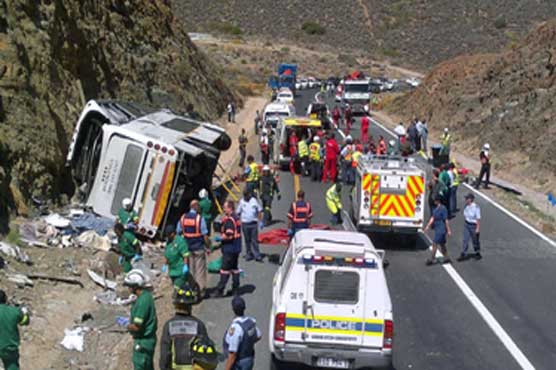Double-decker bus crash kills 24 in South Africa