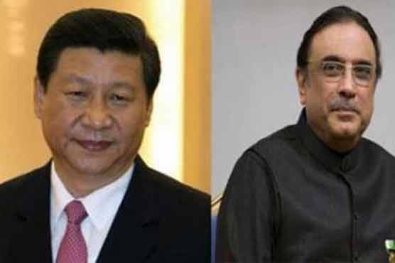 Zardari felicitates new Chinese president
