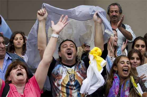 Argentinian overjoyed over symbol of papal powers