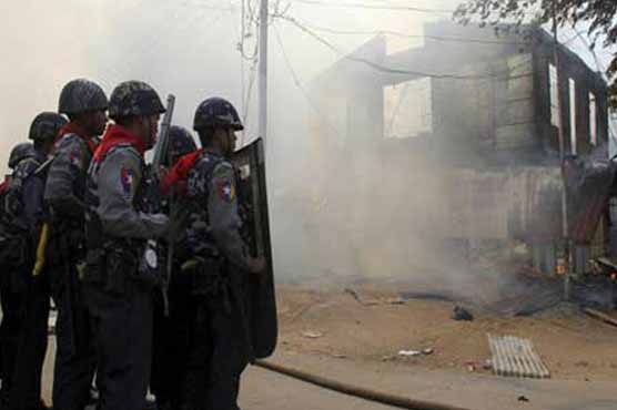 Death toll from Myanmar unrest hits 40