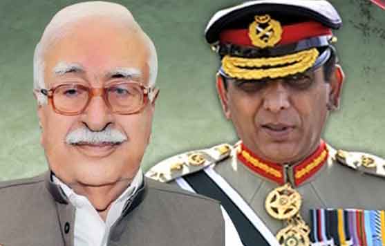COAS Kayani meets with caretaker PM 
