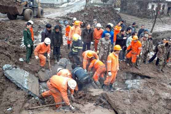Landslide in China: First body recovered after 36 hours