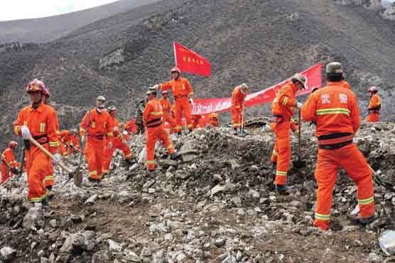 Hopes fade in search for survivors of Tibet landslide 