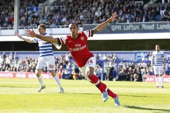 Walcott claims quickest goal of PL season 