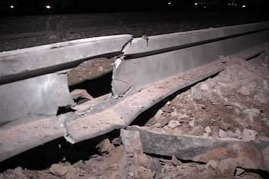 کوئٹہ: سریاب روڈ کے قریب دھماکے سے ریلوے ٹریک تباہ