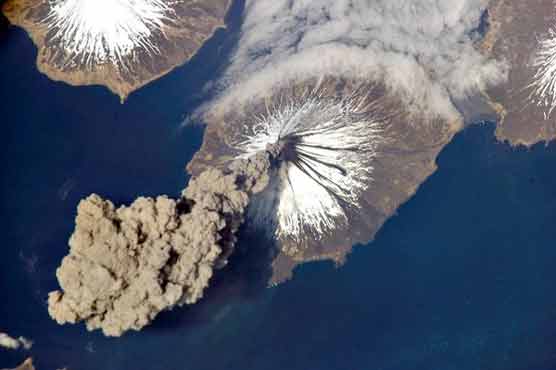 Low-level eruption at Alaska's Cleveland Volcano