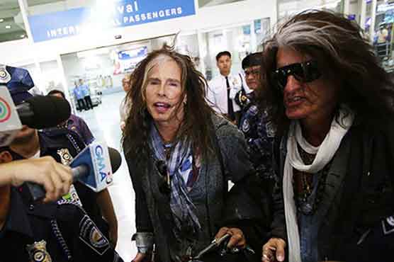 Aerosmith in Manila for first Southeast Asia show