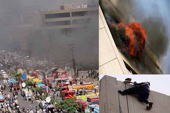 Seven dead in LDA plaza fire, 13 missing  