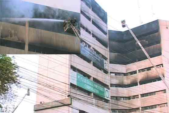 LDA Plaza fire extinguished after 20 hours, 9 dead