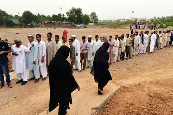 Polling time extended for one hour across country