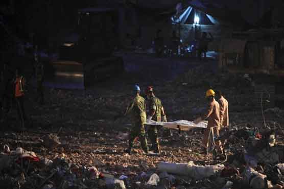 Rain disrupts salvage work in Bangladesh collapse