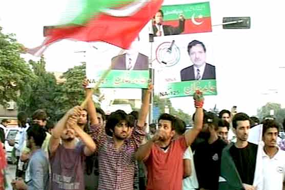 PTI protests against poll rigging enter 2nd day 