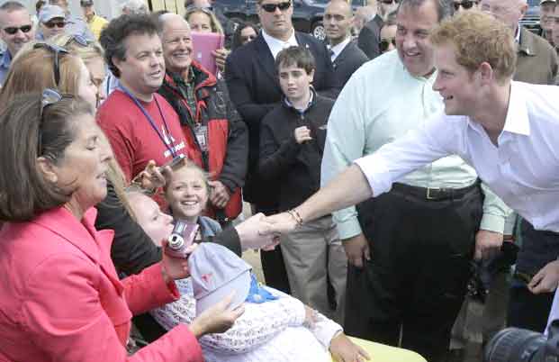 Prince Harry arrives in NYC after shore tour