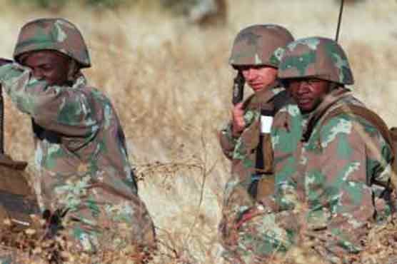 South African army prepares for Congo